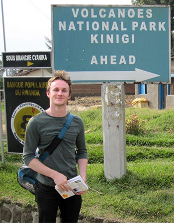 Fergus Taylor in Northern Rwanda