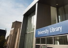 Image of the University Library entrance