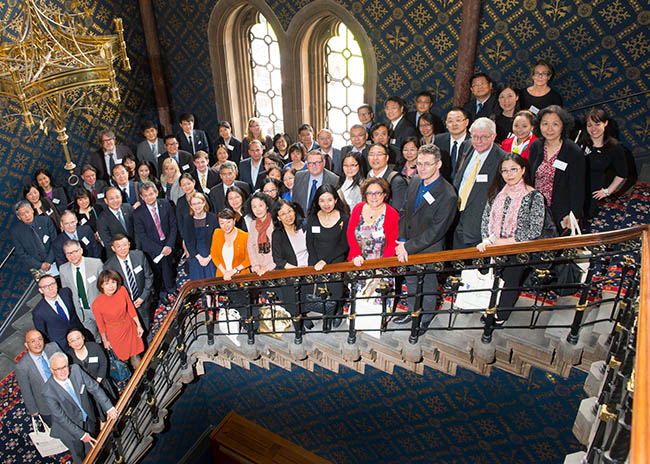 Image of the Confucius Institute conference delegates 2016