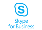 Image of the Skype for Business logo from Microsoft