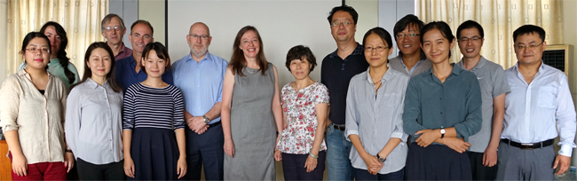 Participants at the Nankai-Glasgow Economic History Workshop Sep 2016