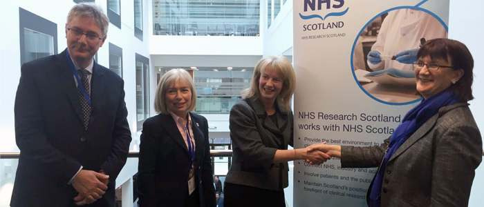 Photo of NHS Research Scotland conference in Glasgow