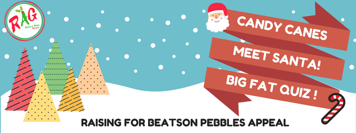 RAG Launch Day 1 Dec 2016: Candy Canes! Meet Santa! Big Fat Quiz!