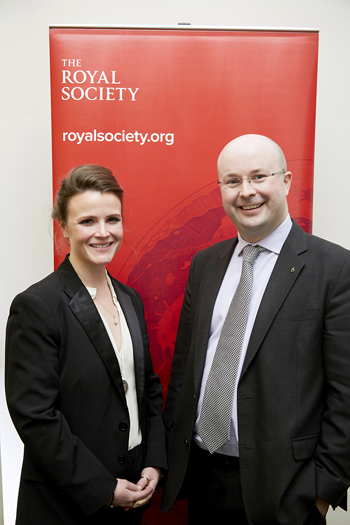 Image of Dr Liberty Vittert and Patrick Grady MP