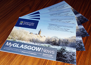 Image of hard copy MyGlasgow News - December 2016
