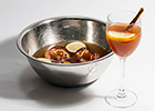 A bowl of Wassail Punch