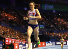 Image of athlete Laura Muir. Photo courtesy European Athletics Twitter