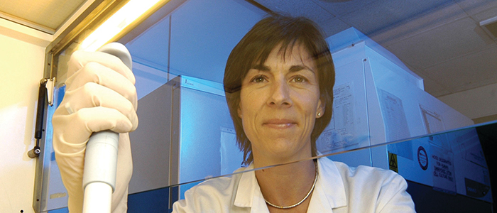 Prof Tessa Holyoake, Professor of Experimental Haematology at the University of Glasgow’s Paul O'Gorman Leukaemia Research Centre, 