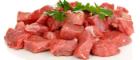Photo of diced red meat
