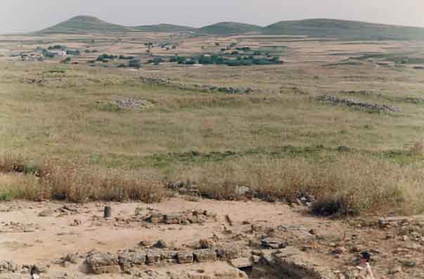 Lemnos view, Hephaestos to mount