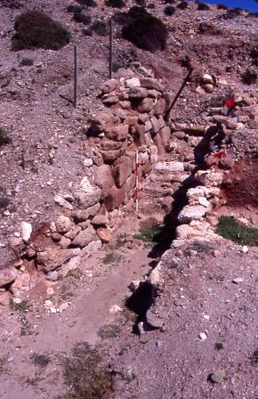 steps at Aghia Kyriaki, Melos