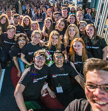 The TedXUofG 2017 team (photo by Andras Kovach)