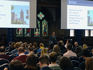 Image of the audience at the 2017 Learning and Teaching Conference