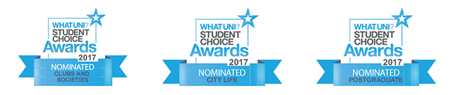 Image of the What Uni awards logo