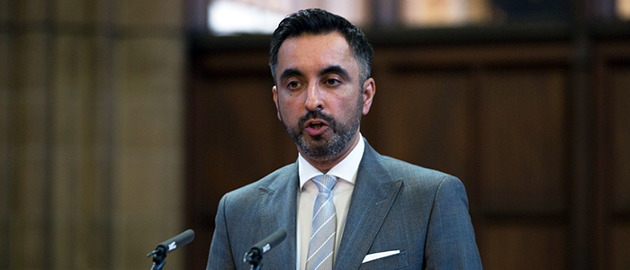 Image of University Rector Aamer Anwar