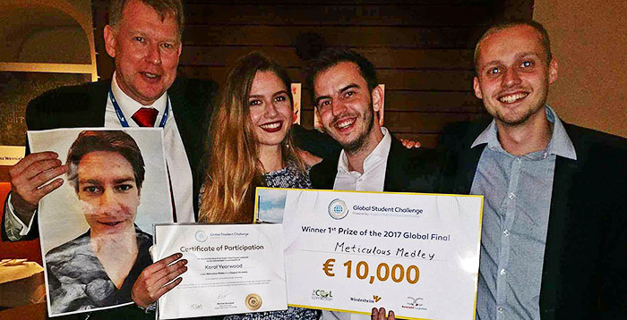 Winners of the Global Student Challenge