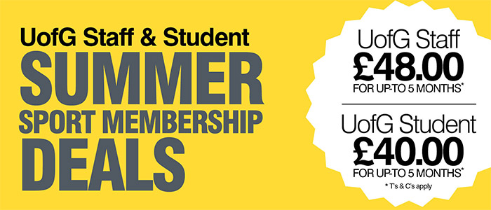 Summer gym deal