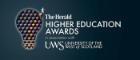 Image of the Herald Higher Education awards branding for 2017