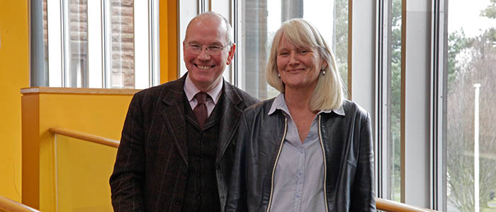 Professor David Clark and Professor Helle Timm