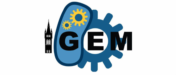 Logo for iGEM iGEM the competition that encourages students from different disciplines to work together to solve real-world challenges.