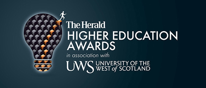 Logo for the Herald Higher Education awards 2017