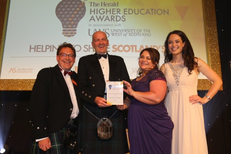 Herald Higher Ed Innovation Technology Excellence award