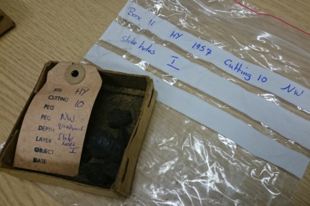 Samples from archaelogical dig on Iona