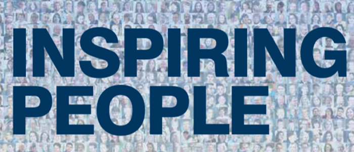 Image of taken from the front cover of the University strategy Inspiring People