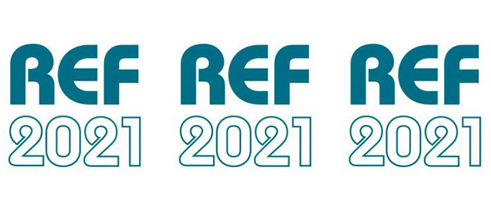 Image of the Ref 2021 logo - three side by side