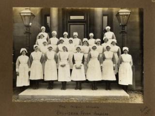 Dr Marjorie Allison's mother Belvidere group of nurses