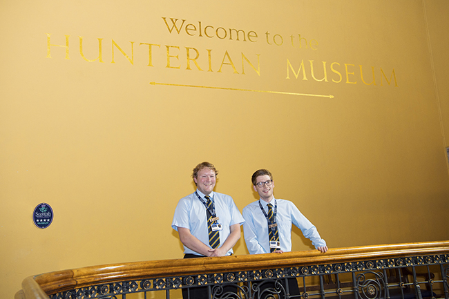 Image of Hunterian Staff on duty 