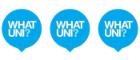 Image of three WhatUni 2017 logos