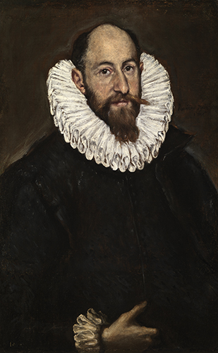 El Greco (1541–1614), Portrait of a Gentleman, oil on canvas