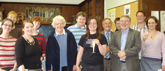 Copyright Historical Thesaurus of English. The Thesaurus team on the last day before publication 