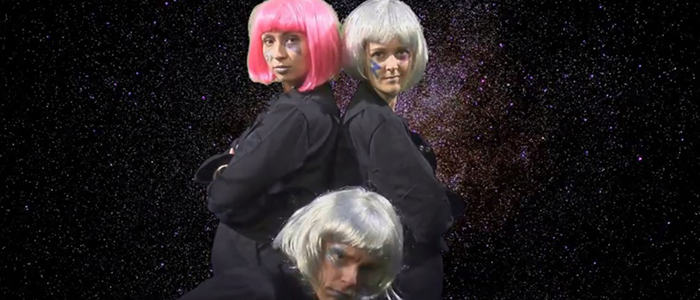 Image of the players in the Imagineer science video
