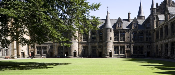 Image of the University of Glasgow quadrangle