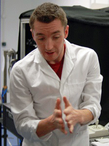 Image of Research Scientist Dr Robert Benson an Immunologist within the Institute of Infection Immunity & Inflammation at the University of Glasgow 