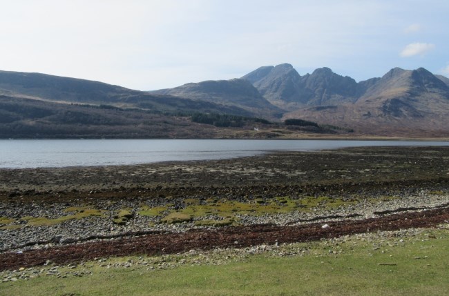 Meteorite impact on the Isle of Skye