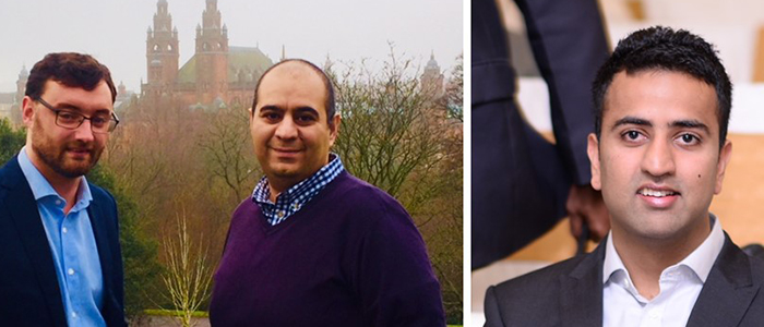 Dr Richard Taylor, Dr Elijah Nazarzadeh and Arslan Khlaid (pictured) have been awarded places within Cohort 12 of the ICURe programme.