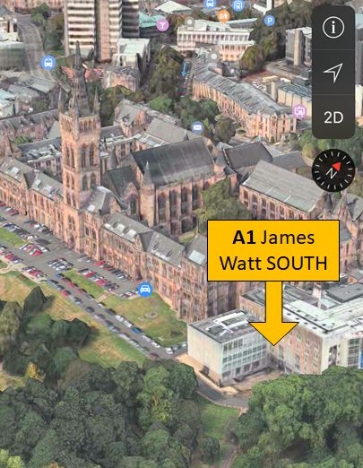 JWS building on map - Apple Map 3d view