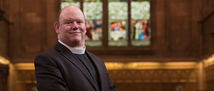 Image of the Moderator of the General Assembly of the Churxch of Scotland for 2016 to 2017, the Right Reverend Dr Derek Browning.