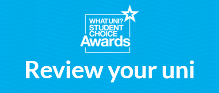Image of the Whatuni Awards branding for 2018