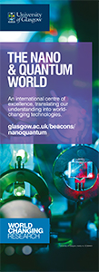 An image of the Nano & Quantum World bannerstand