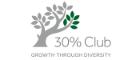 Image of 30% Club branding / logo