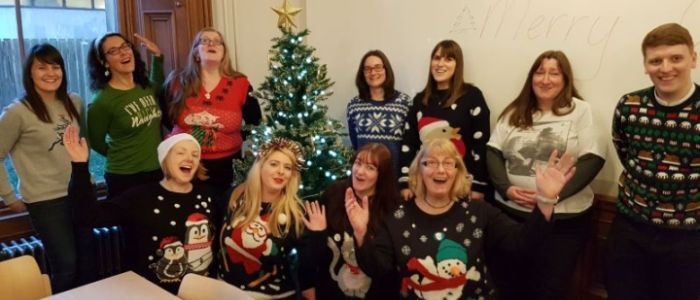 Social Committee Christmas Jumpers 