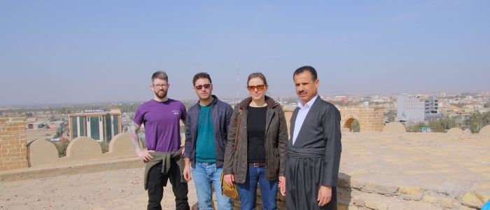 Glasgow-team visit to the Qala Shirwana in February 2018