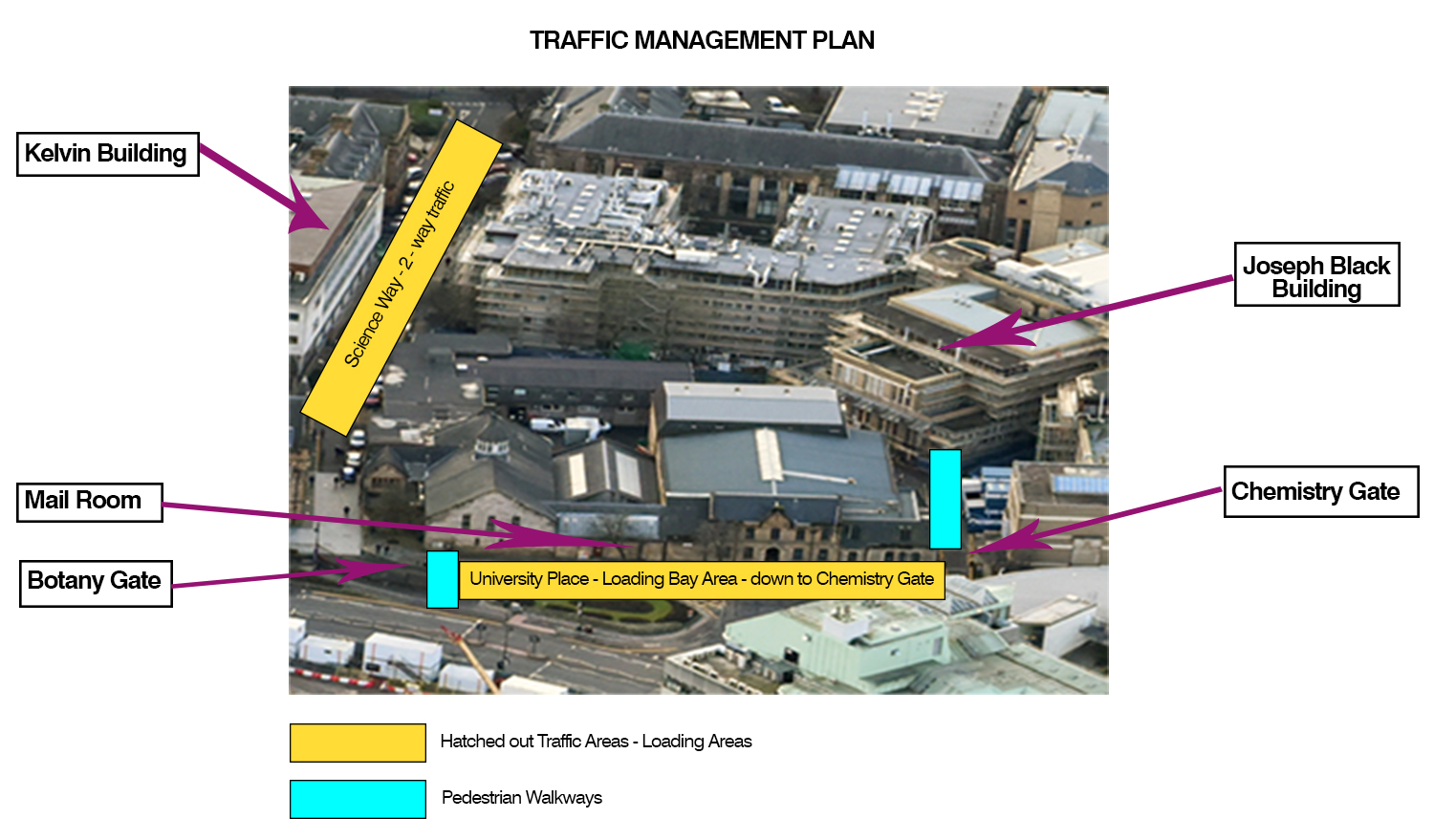 Traffic management map
