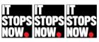 Logo for the It Stops Now campaign
