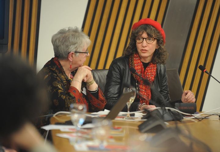 Alison Phipps at FiJ Scottish parliament