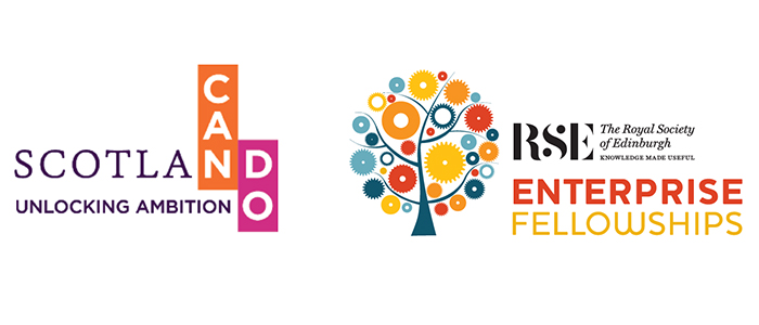 Branding for the RSE Unlocking Ambition Enterprise Fellowship Programme 